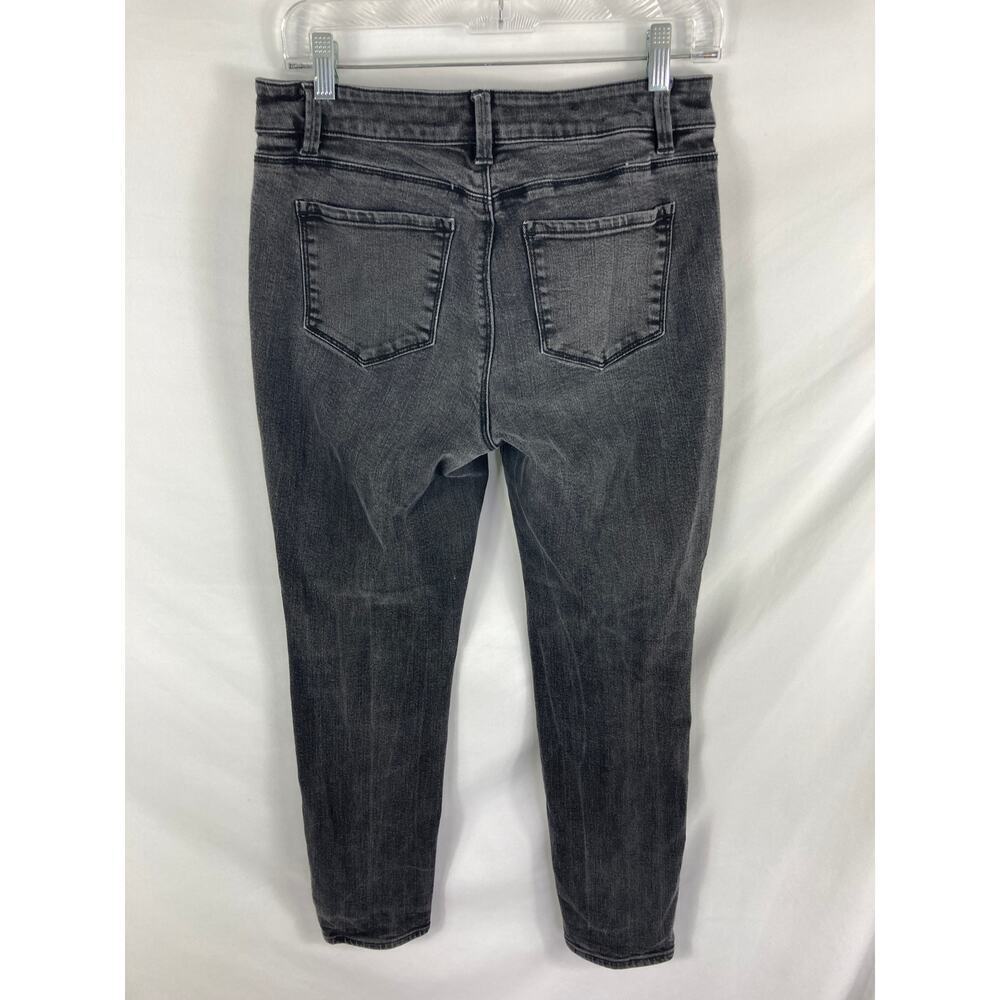Ann Taylor The Skinny Curvy Fit Black Jeans Size 8 - Picture 4 of 4